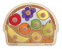 Сортер Melissa * Doug Корзина с фруктами *Мои первые пазлы*- 3394