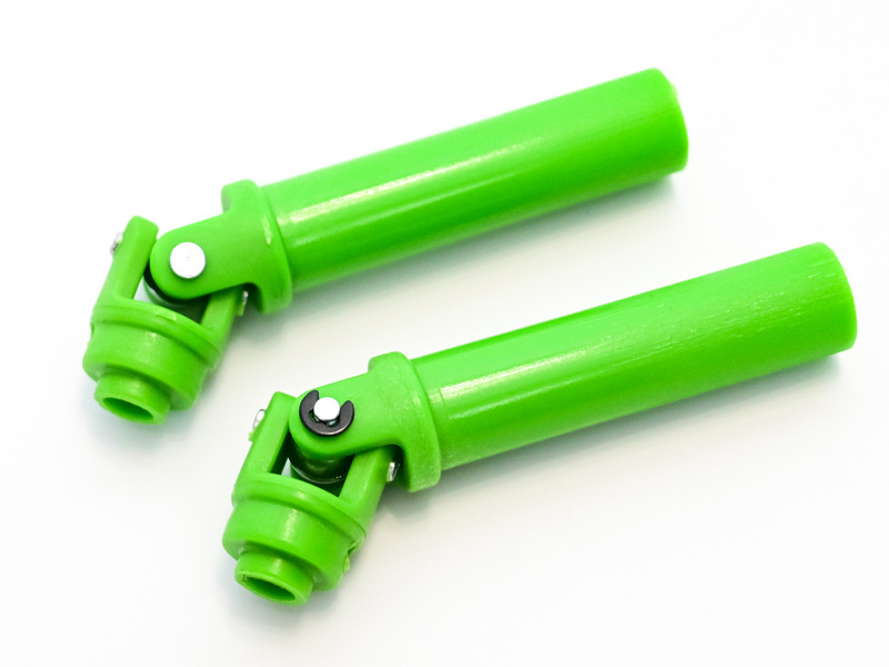 Карданные привода внутренние для Remo Hobby MMAX, EX3 1:10, тюнинг, зеленые - RP1956-GREEN