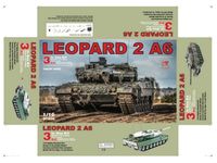 Радиоуправляемый танк Taigen Leopard 2 A6 Германия, масштаб 1:16 METAL EDITION KIT-набор - TG3889-B-KIT