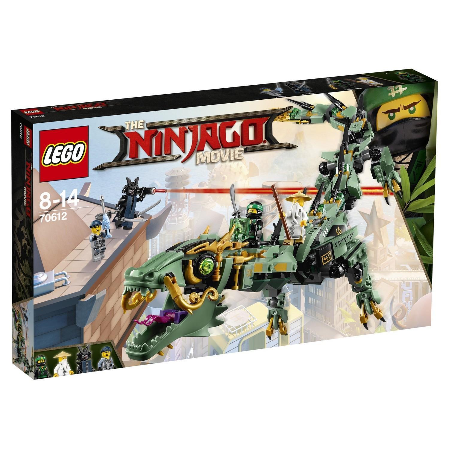 Конструктор LEGO Ninjago Механический Дракон Зелёного Ниндзя - 70612