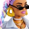 Кукла Mattel Barbie Экстра с радужными косичками - GRN29