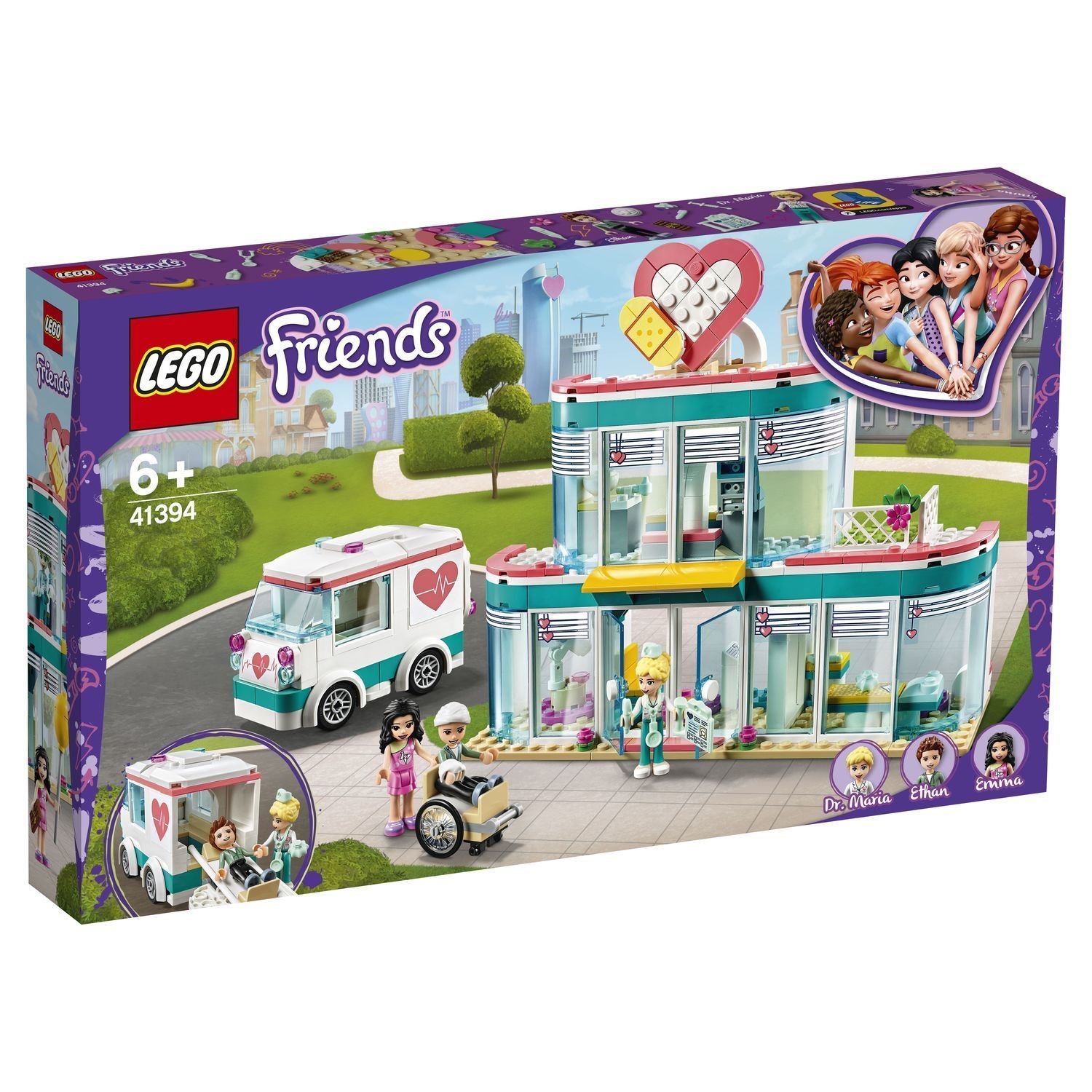 Конструктор LEGO Friends Городская больница Хартлейк Сити - 41394