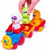 Развивающая интерактивная игрушка Bebelino *Музыкальный паровозик с животными* - 75047