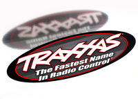 Наклейка TRAXXAS 9* OVAL DECAL, 2 SIDED - TRA6152