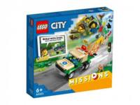 Конструктор LEGO CITY Миссия по спасению диких животных - 60353-L