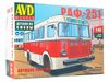 Сборная модель AVD Автобус РАФ-251, масштаб 1:43 - 4034AVD