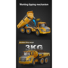 Радиоуправляемый карьерный самосвал Double Eagle Volvo A40G RTR масштаб 1:20 2.4G - E591-003