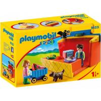 Конструктор Playmobil 1.2.3.: На рынке - 9123pm