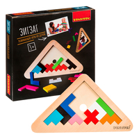 Развивающие игры из дерева Bondibon Головоломка «ЗИГЗАГ» - ВВ4182