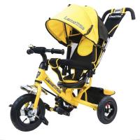 Велосипед трехколесный Lexus Trike надувные колеса 12* и 10* - 950-N1210-YELLOW