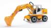 Самосвал Bruder MAN с колёсным экскаватором Liebherr  - 02-751