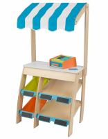 Деревянная игрушечная торговая плащадка KidKraft *Бакалея* с кассовым аппаратом - 53017_KE