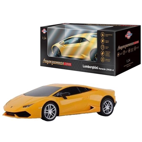 Радиоуправляемый лицензированный автомобиль Wincars Lamborghini Huracan LP610-4, масштаб 1:24 - DS-2008