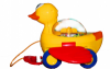 Каталка Утка Joy Toy, 0916 - Н39762