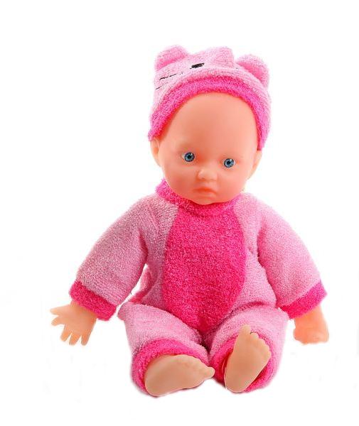 Пупс Lovely Baby, мягкое тело, свет, звук 30 см - 203-2