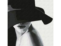 Картина по номерам Molly Незнакомка 30х30 (12 цветов) - KHM0054