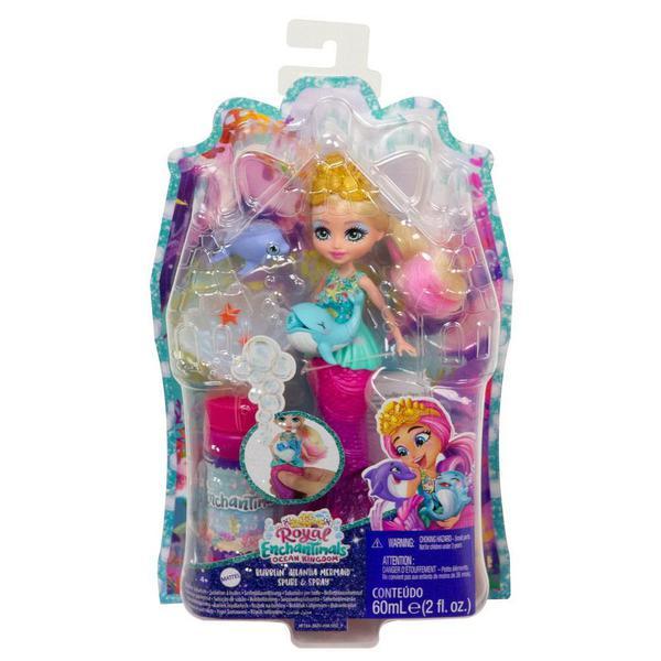 Кукла Mattel Enchantimals Русалочка с волшебными пузырьками - HFT24