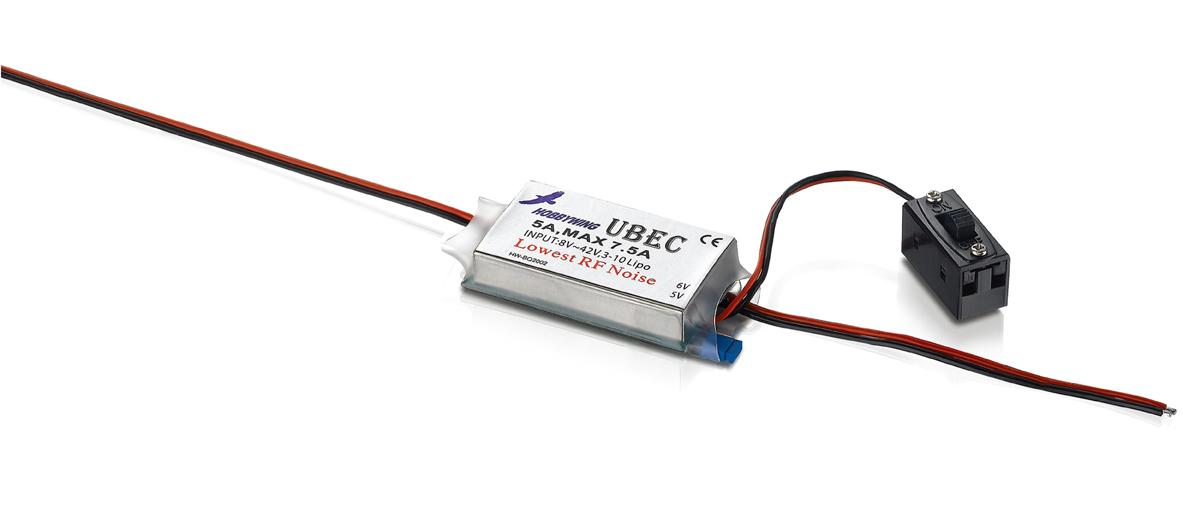 Импульсный регулятор понижающий 5V | 6V 5A UBEC для 3-10S LiPo - HW-5A_UBEC-V1