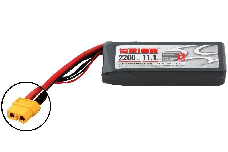 Аккумулятор Team Orion LiPo 11.1V 3S 50C 2200 mAh - ORI60163
