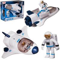 Игровой набор Junfa Шаттл космический с фигуркой космонавта - WA-27008