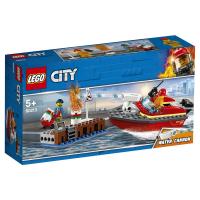 Конструктор LEGO City Fire Пожар в порту - 60213