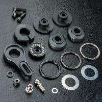 Alum. 8-adjusting servo saver (black) - MST-820127BK