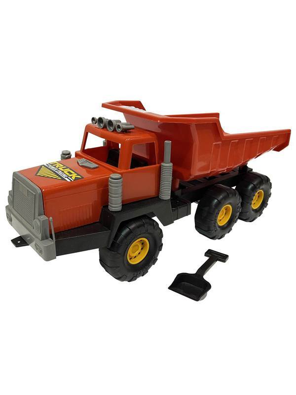 Машинка GUCLU Cамосвал Super truck 150, с лопаткой, 56 см - 1057GU