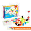 Настольная развивающая игра «ЦВЕТНАЯ СТРОЙКА» Bondibon - ВВ4516