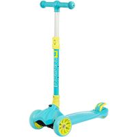 Самокат детский BONDIBON KIDS, складной механизм на руле - BS0028-120PROB.BBKID.GN20
