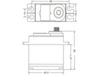 Сервомашинка аналоговая JX Servo PS-4503HB (45.5г|3.95|0.12|6V) стандартная - PS-4503HB