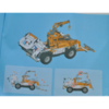 Конструктор радиоуправляемый Double E CaDA Technic Автокран, 838 элементов - C51013W