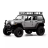 Радиоуправляемый внедорожник MN Model Jeep Wrangler 4WD RTR масштаб 1:12 2.4G - MN-128 SILVER