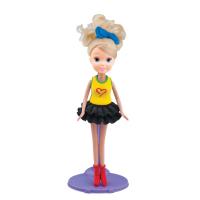 Пластилин Fashion Dough с куклой, Блондинка в черной юбке - 99108
