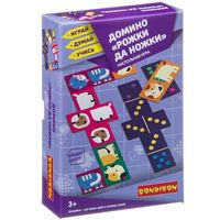 Настольная игра BONDIBON Домино *Рожки да ножки* - ВВ3905