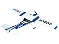 Радиоуправляемый самолет Top RC Cessna 182 500 class синяя 1410мм KIT - top057A