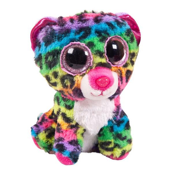 Мягкая игрушка ABtoys Леопард мультиколор, 15 см - M0011