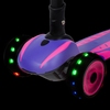 Самокат-кикборд Novatrack Rainbow Car Girl Pro - 120CGP.RAINBOW.VT20