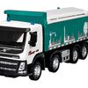 Машина Автопанорама Volvo самосвал, зеленый, масштаб 1:50, свет, звук - JB1251191