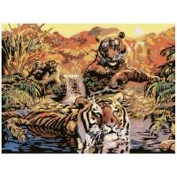 Картина по номерам Ravensburger *Тигры*, 40*30 см - 28805