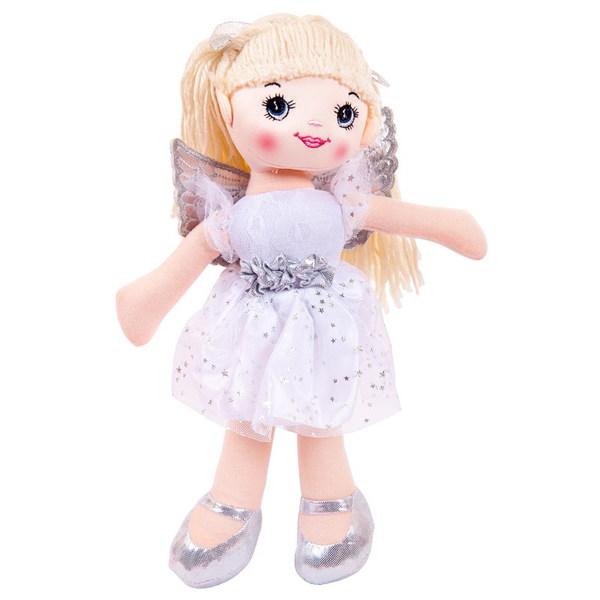 Мягкая кукла ABtoys балерина, цвет белый, 30 см - M6005