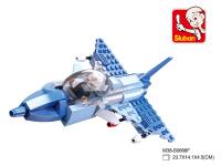 Конструктор Sluban *Армия-Истребитель*, 134 детали - JB900032