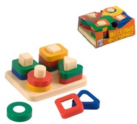 Игра дидактическая Веселые фигурки - Н-801