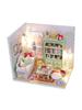 Интерьерный конструктор Hobby Day Румбокс Mini house Чай вдвоём, с фигурками - M012