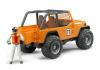 Внедорожник Bruder Cross Country Racer оранжевый с гонщиком - 02-542