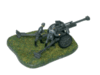 Сборные солдатики Zvezda Немецкая 105-мм гаубица, масштаб 1:72 - ZV-6121