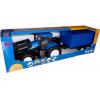 Трактор Bruder New Holland T8040 с погрузчиком и прицепом - 01-993