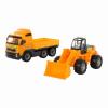 Автомобиль бортовой Полесье Volvo + трактор-погрузчик - 2371_PLS