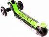 Самокат Y-SCOO MAXI Laser Show black|green - 5857