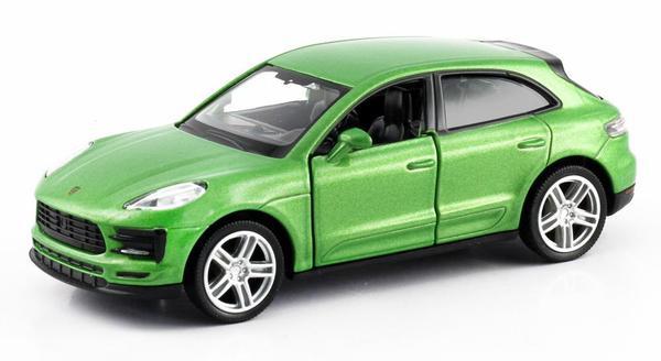 Машина металлическая Uni-Fortune RMZ City Porsche Macan S 2019 (цвет зеленый) - 554049-GN