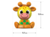Интерактивная игрушка Kids Hits Кроха Забавный жирафик - KH10|002